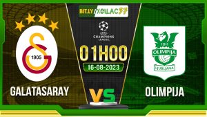 Soi kèo Galatasaray vs Olimpija, 01h00 ngày 16/8/2023